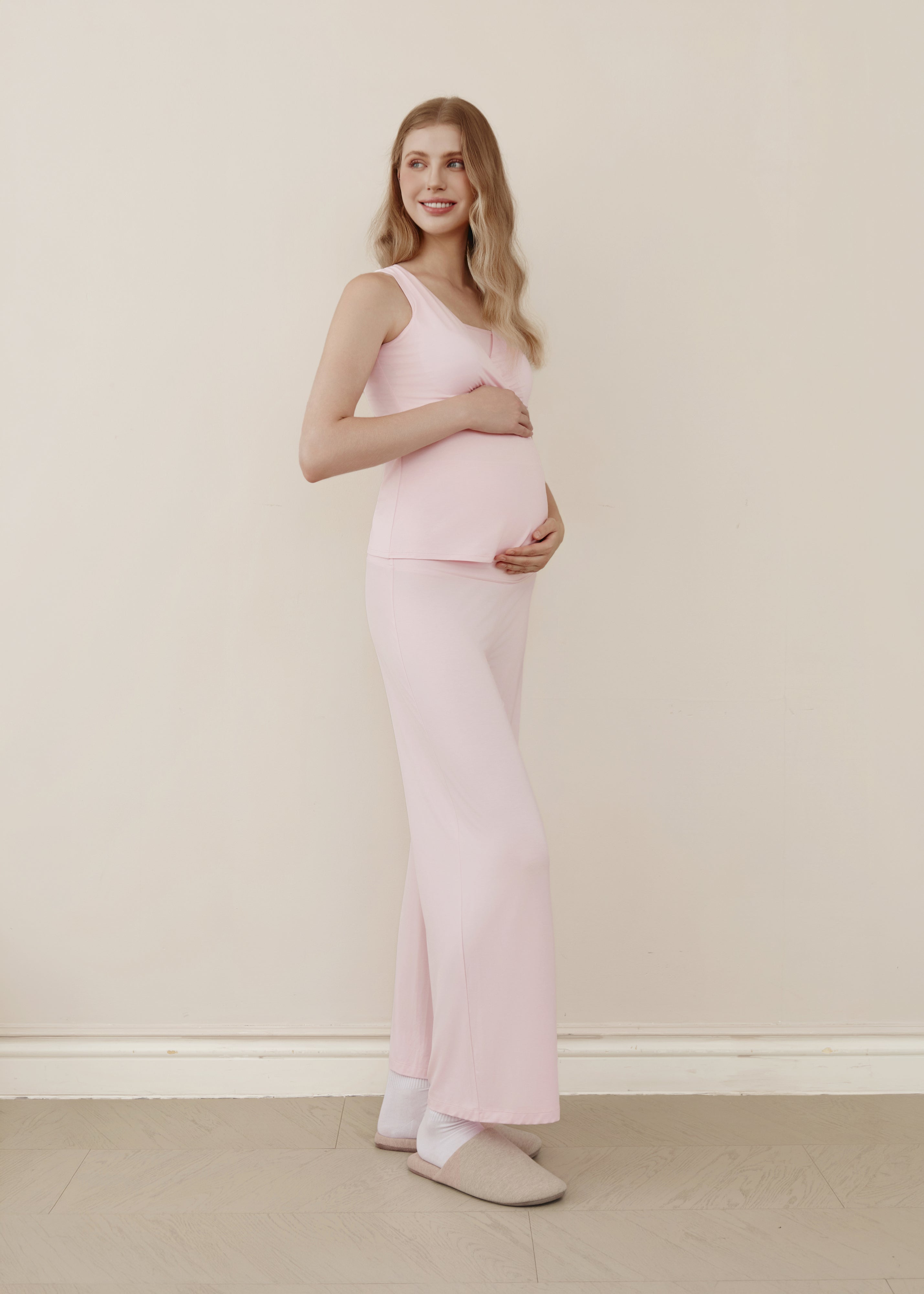 Forever Comfy Bamboo Wide-Leg Pants - Pink – BONBUMP