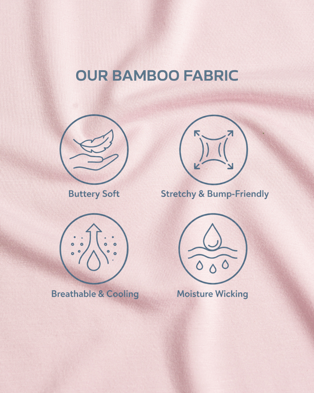 Forever Comfy Bamboo Shorts - Pink